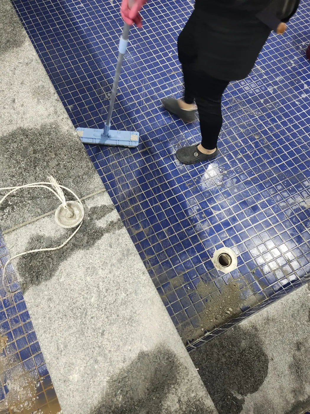 줄눈 복원 — 부산진구 목욕탕청소 현장