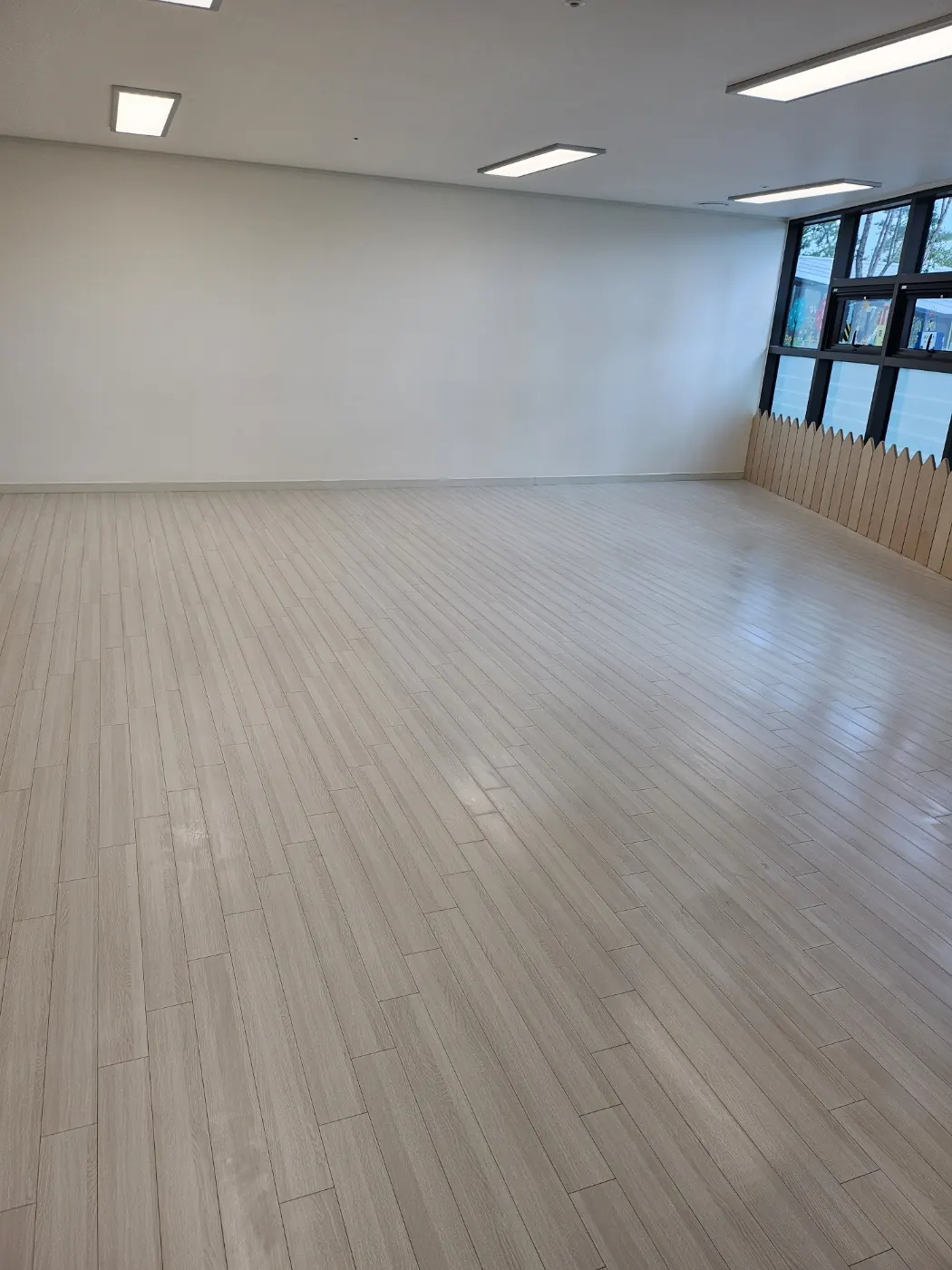 사상구 어린이집청소 시공 현장 — 교실 마감