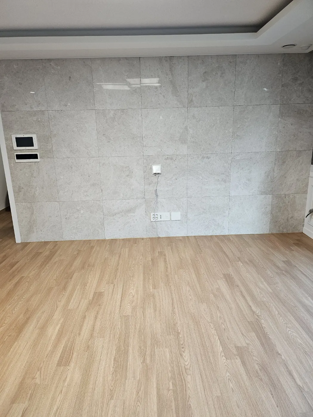 안락동 입주청소 시공 현장 — 마감 상태