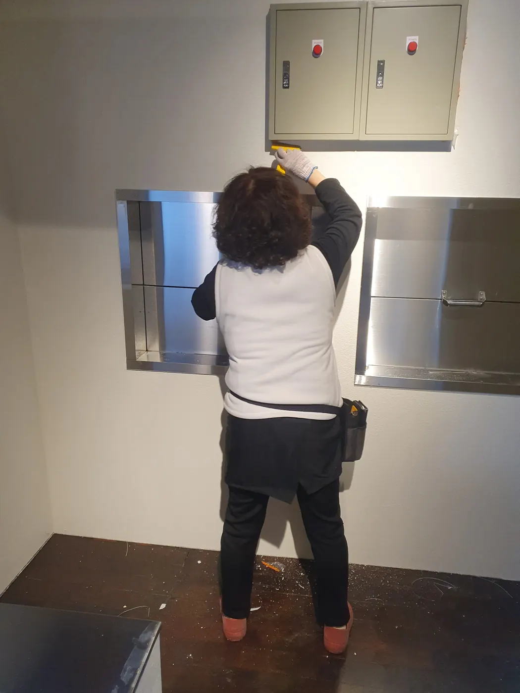 세정 진행 — 남구 식당청소 현장