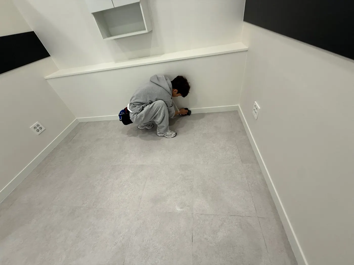 세정 진행 — 봉림동 상가청소 현장